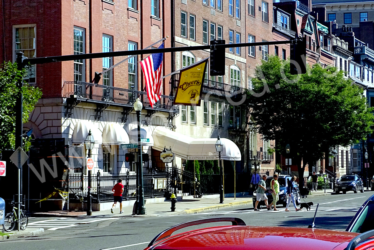 The famous Cheers bar from TV